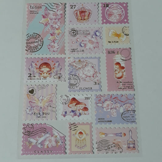 Nálepky Fireworks Wave