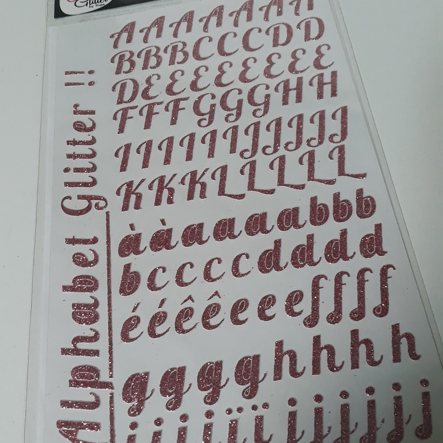 Nálepky v ružovej farbe