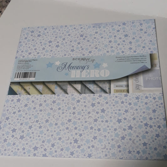 Scrappapiere Mommy's Hero