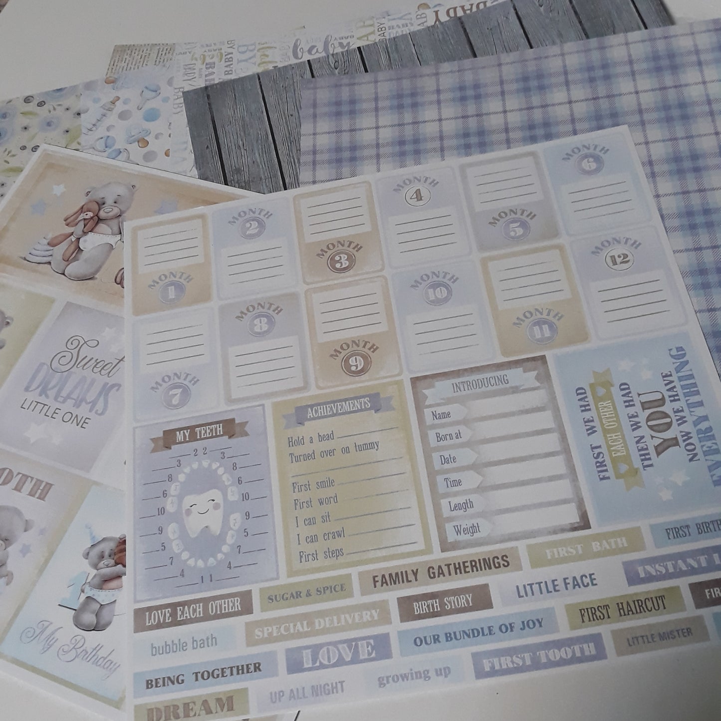 Scrappapiere Mommy's Hero