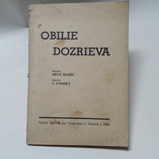 Obilie dozrieva