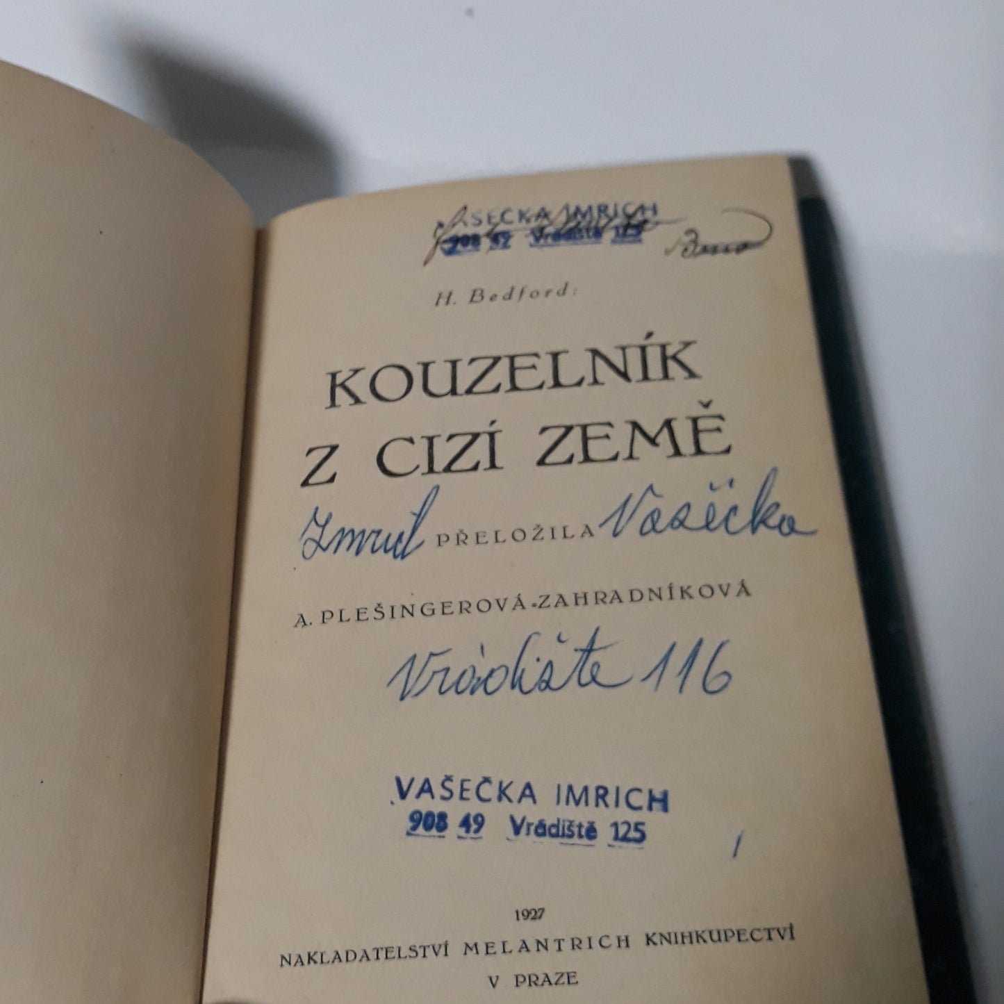 Kouzelník z cizí země