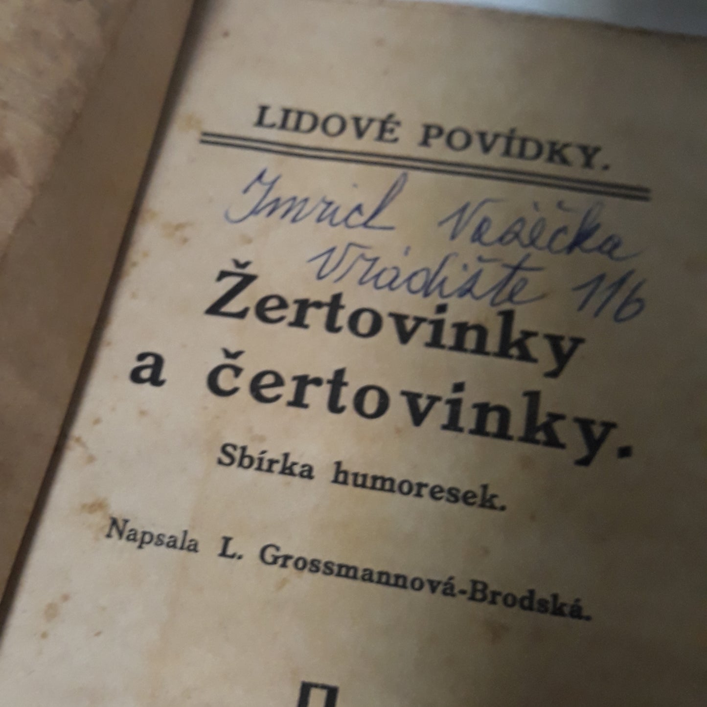 Žertovinky a čertovinky