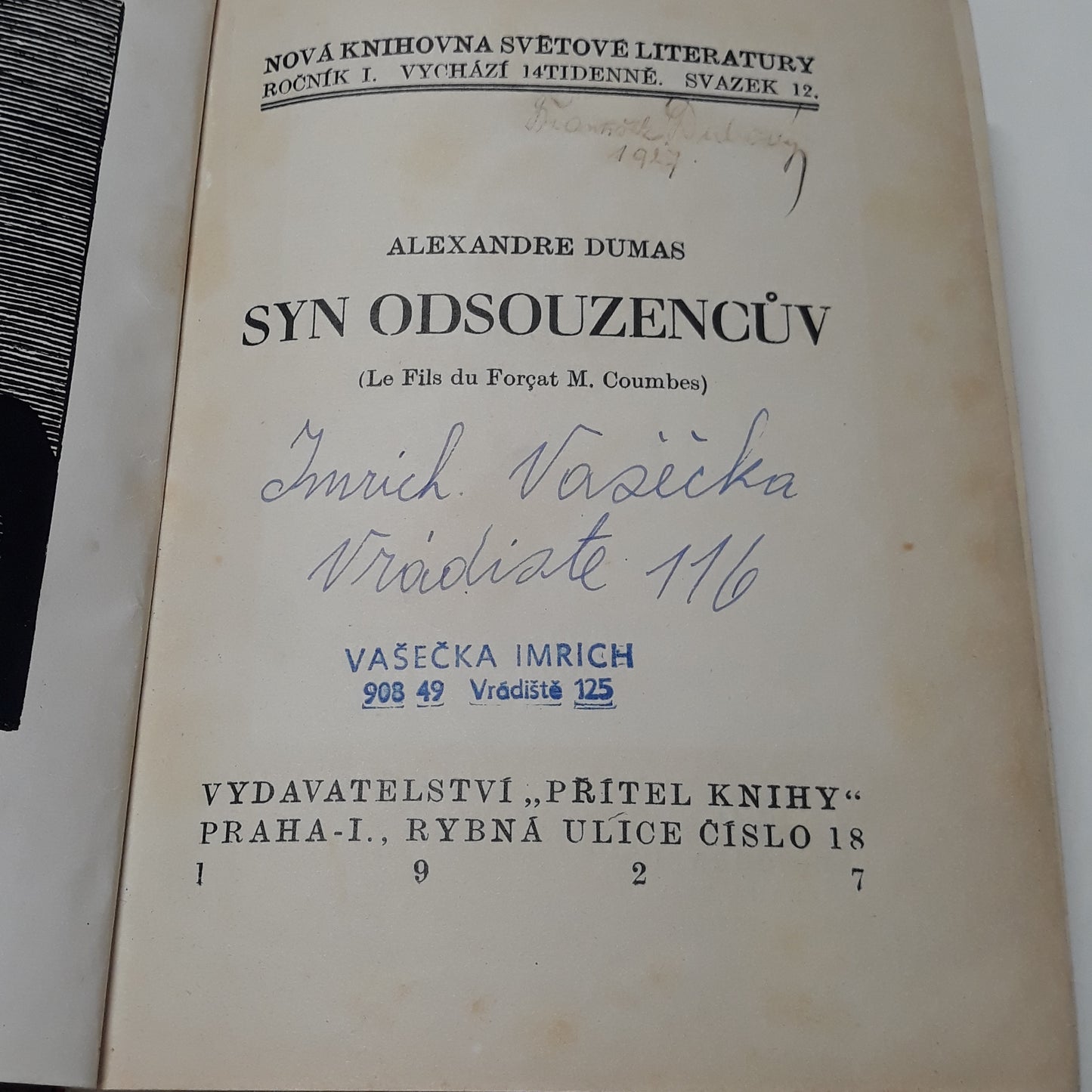 Syn odsouzencův