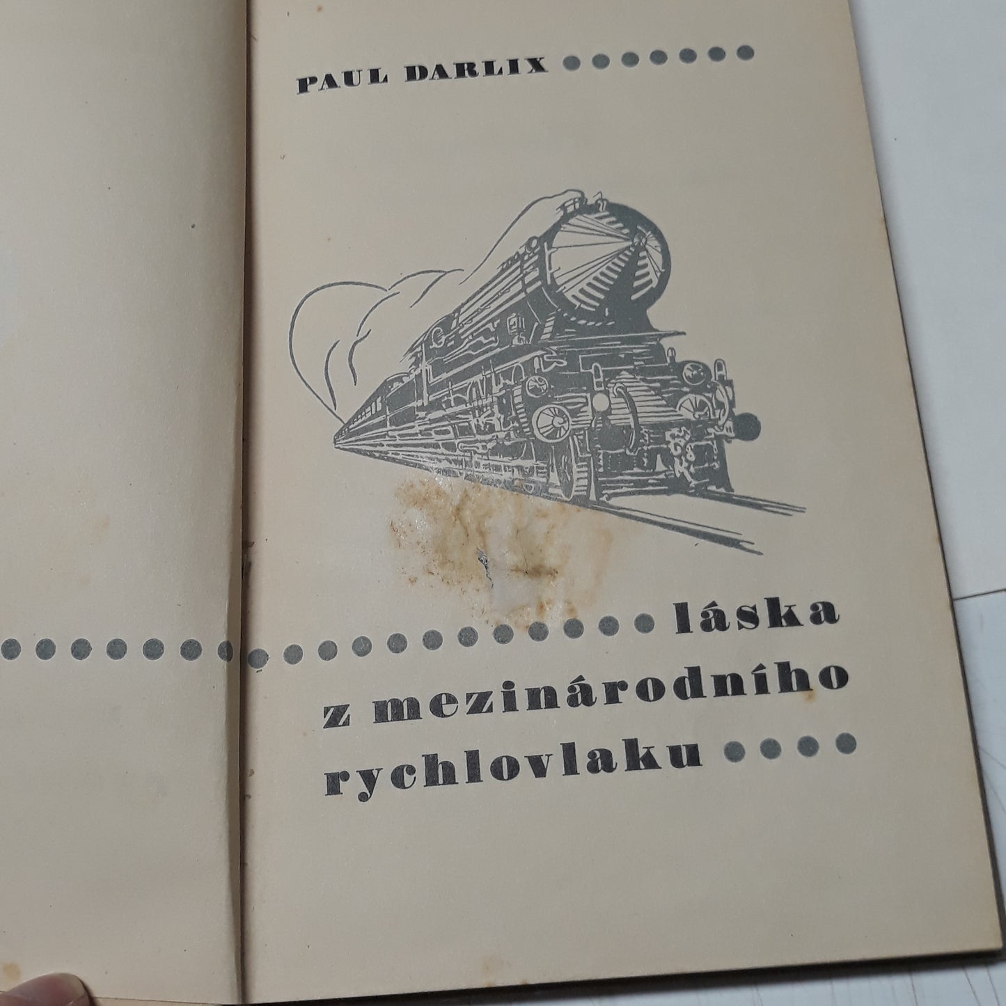 Láska z mezinárodního rychlovlaku