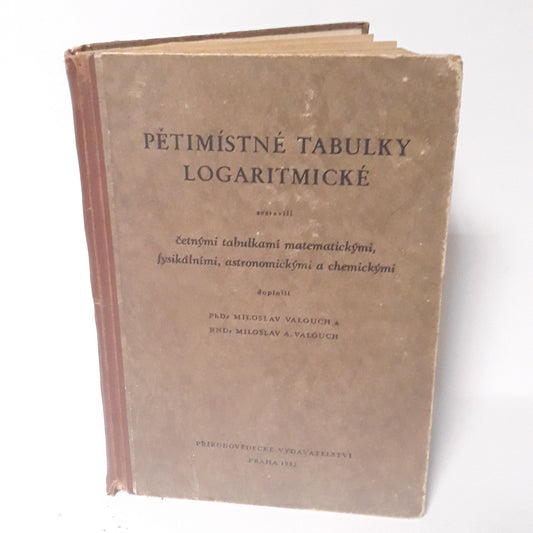 Pětimístné tabulky logaritmické