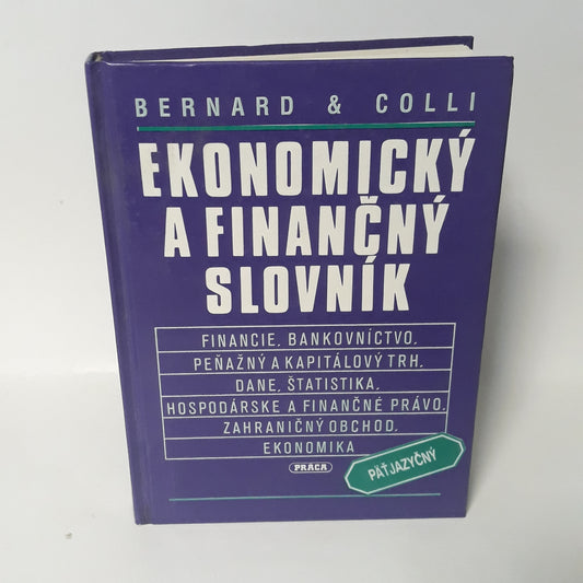 Ekonomický a finančný slovník
