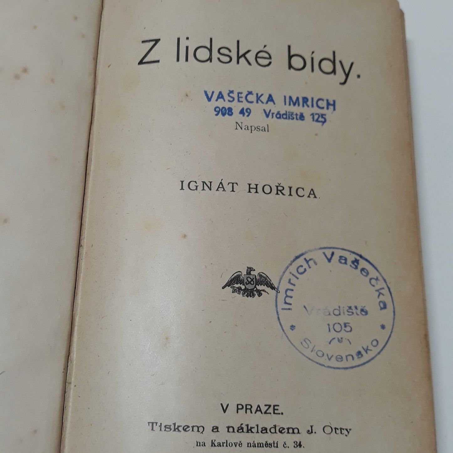 Z lidské bídy