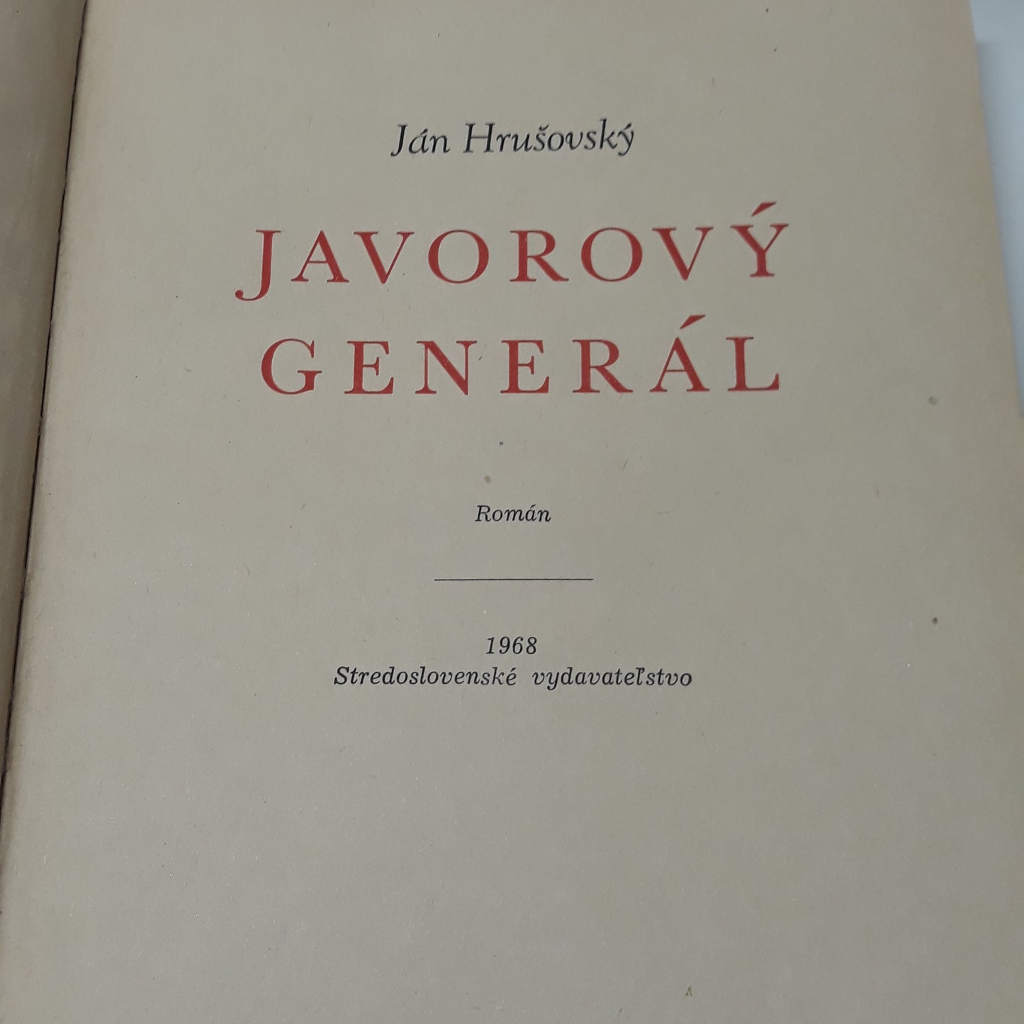 Javorový generál