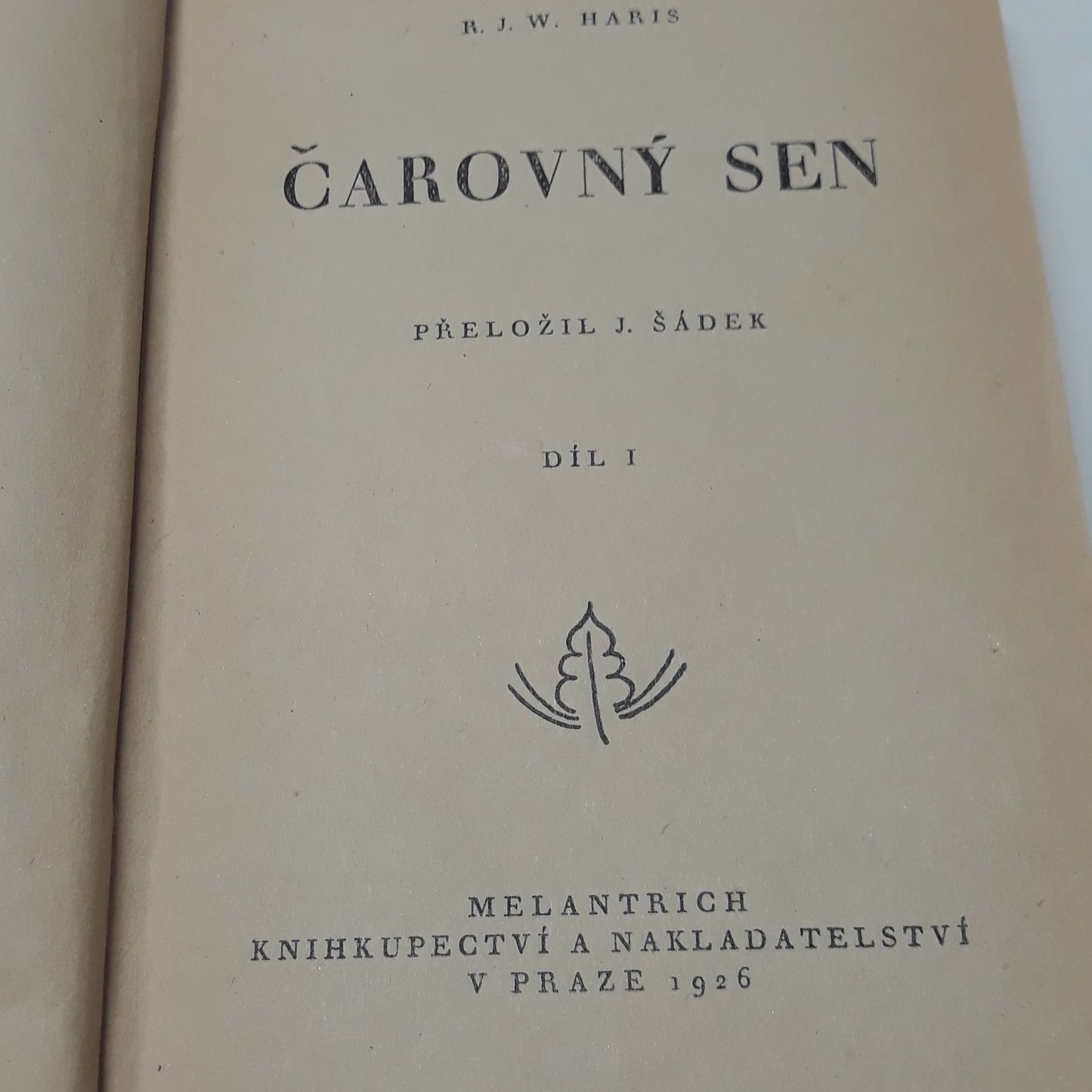 Čarovný sen I.