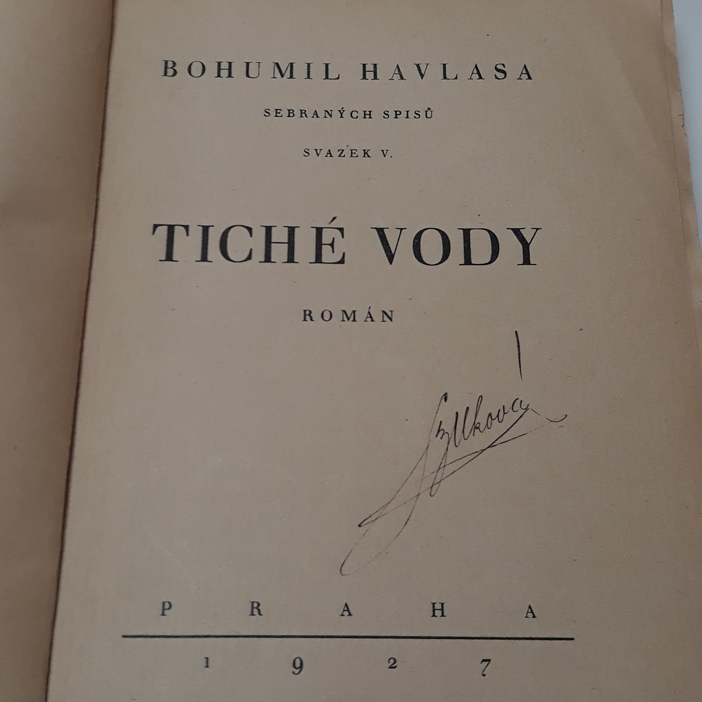 Tiché vody