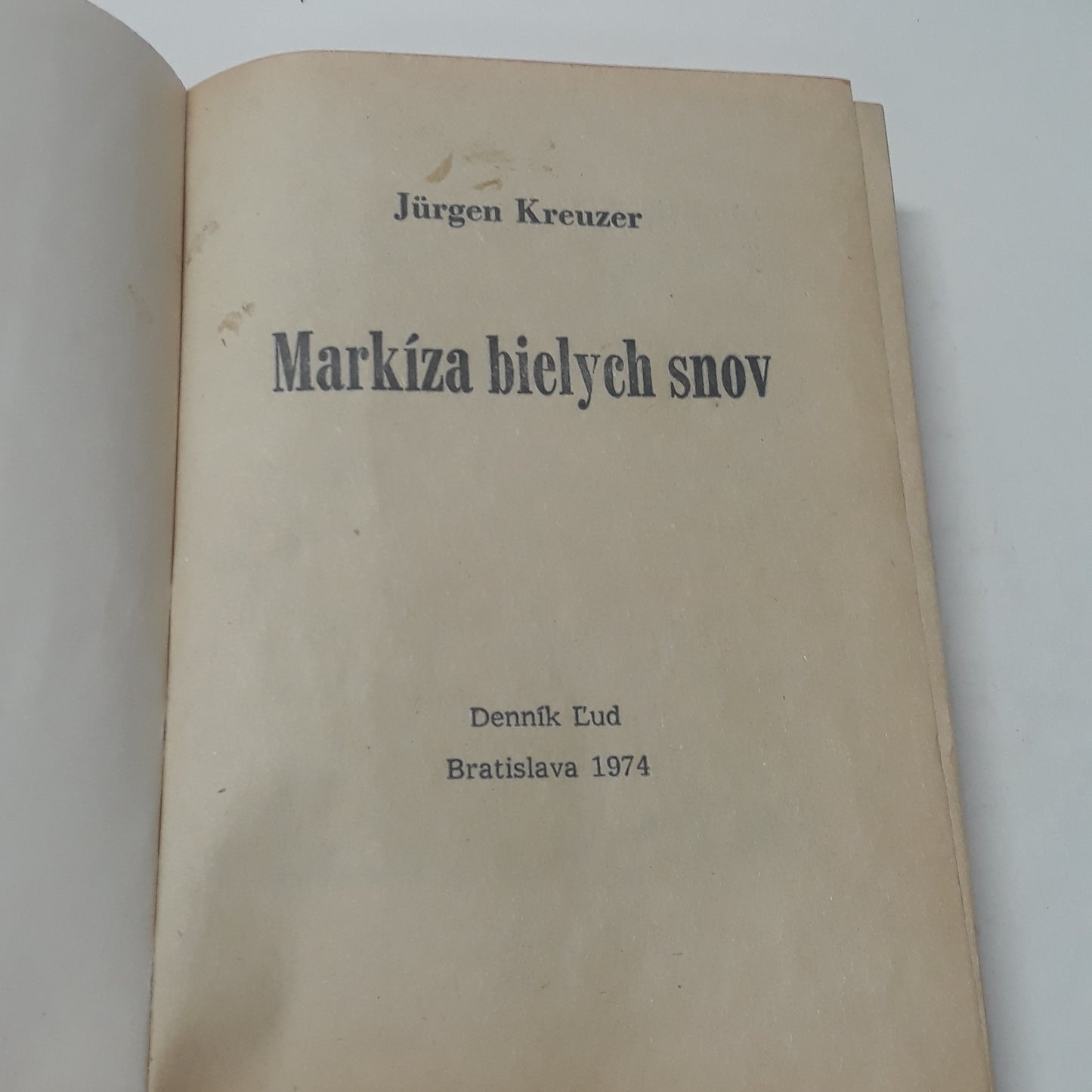Markíza bielych snov