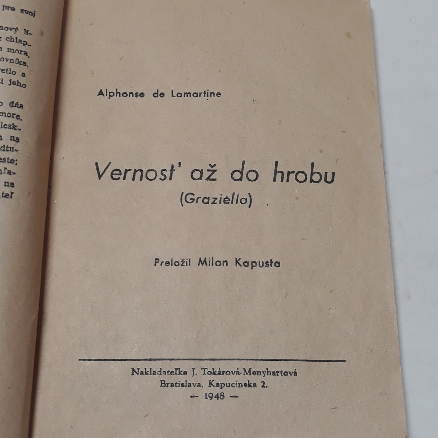 Vernosť až do hrobu