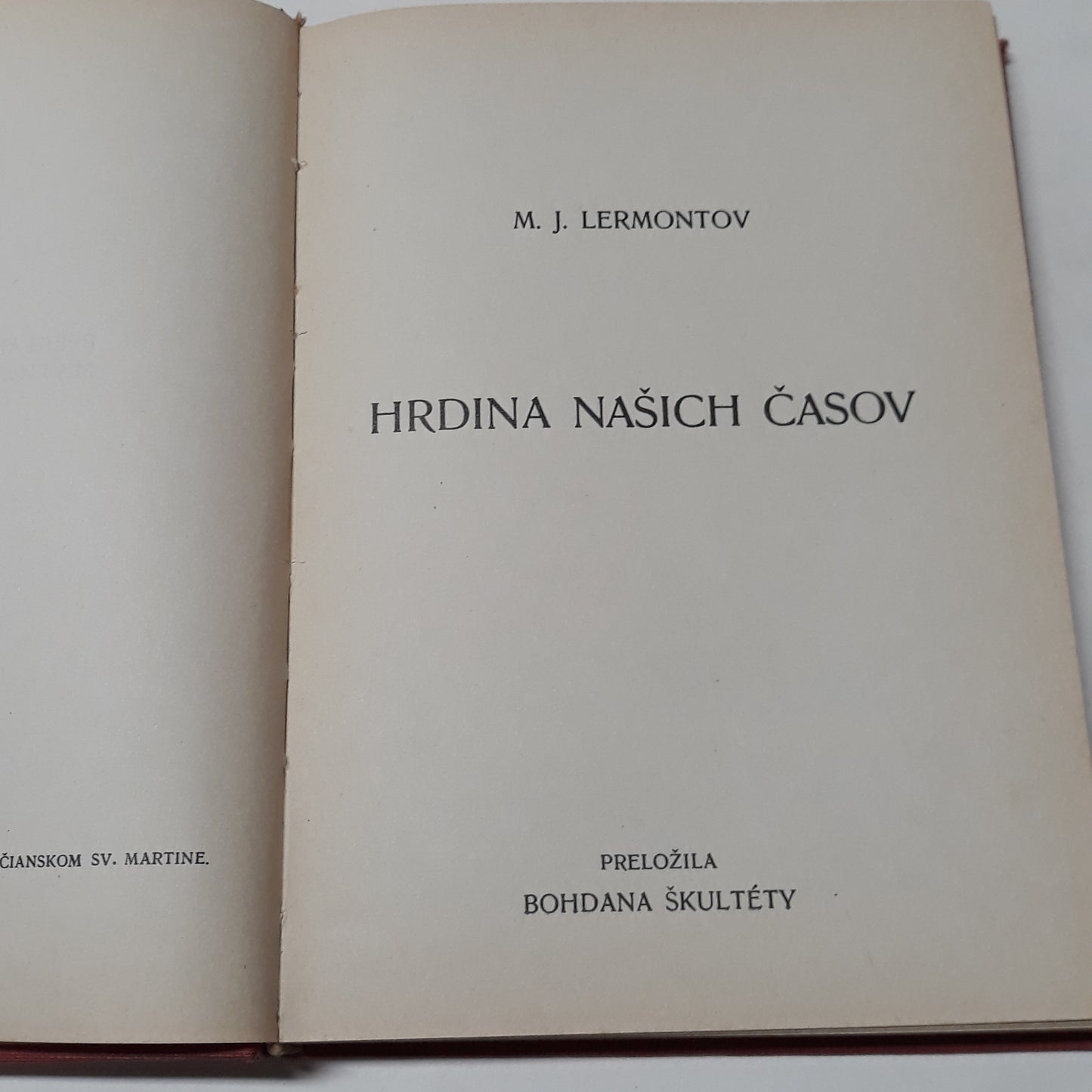 Hrdina našich časov