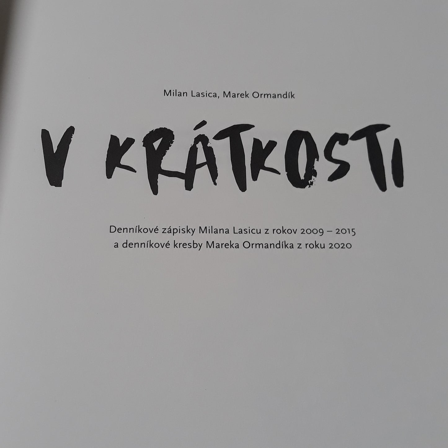 V krátkosti