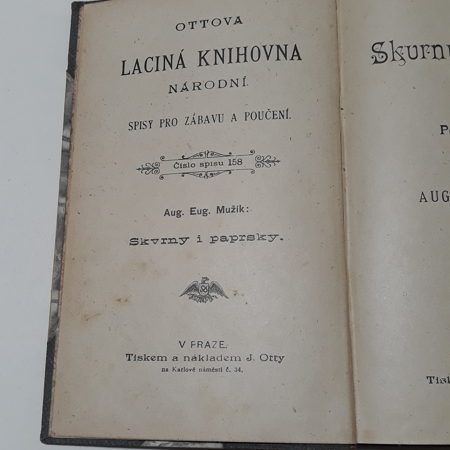 Skvrny a paprsky