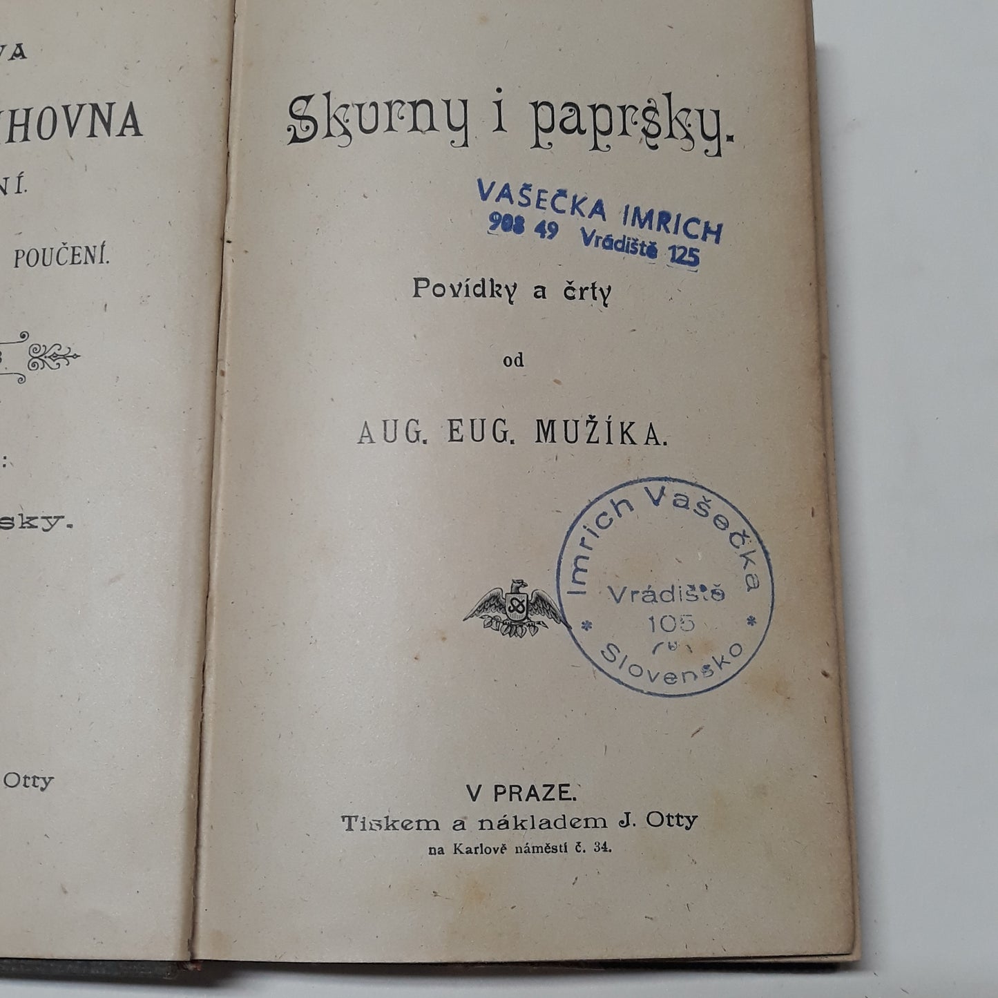 Skvrny a paprsky