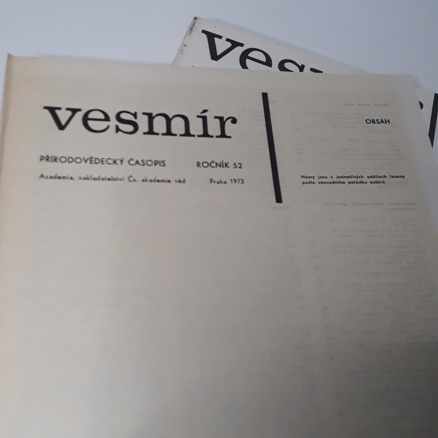 Vesmír 1973 (kompletný ročník)