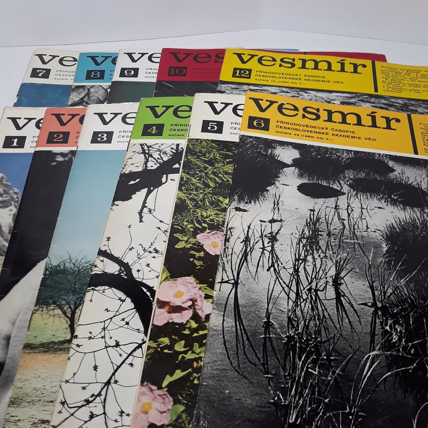 Vesmír 1969 ( chýba č.11)