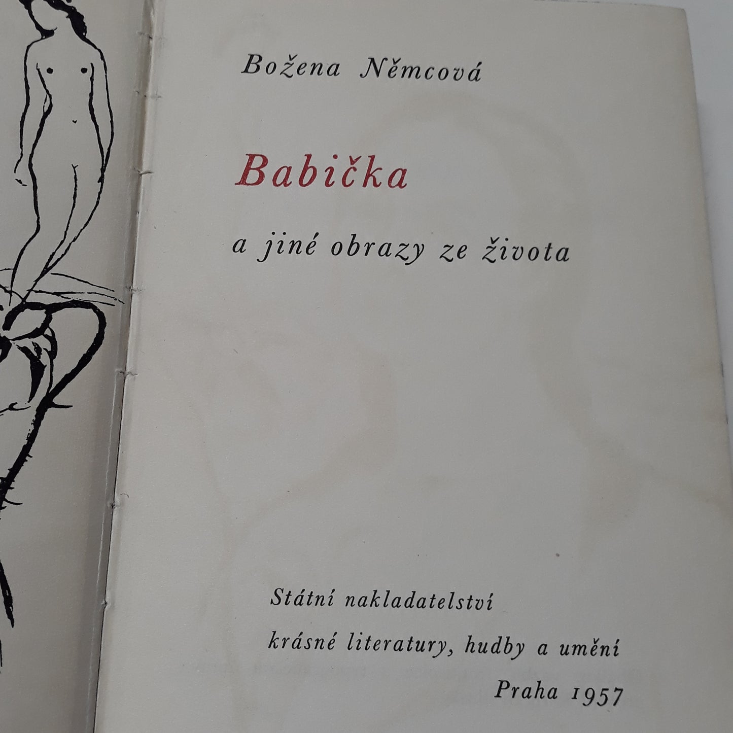 Vybrané spisy Boženy Němcové I