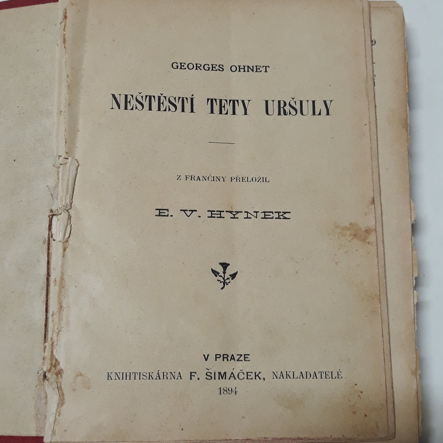 Nestěstí tety Uršuly, Posvátný úkol, Carmen, Sedlák kavalír a jine novely