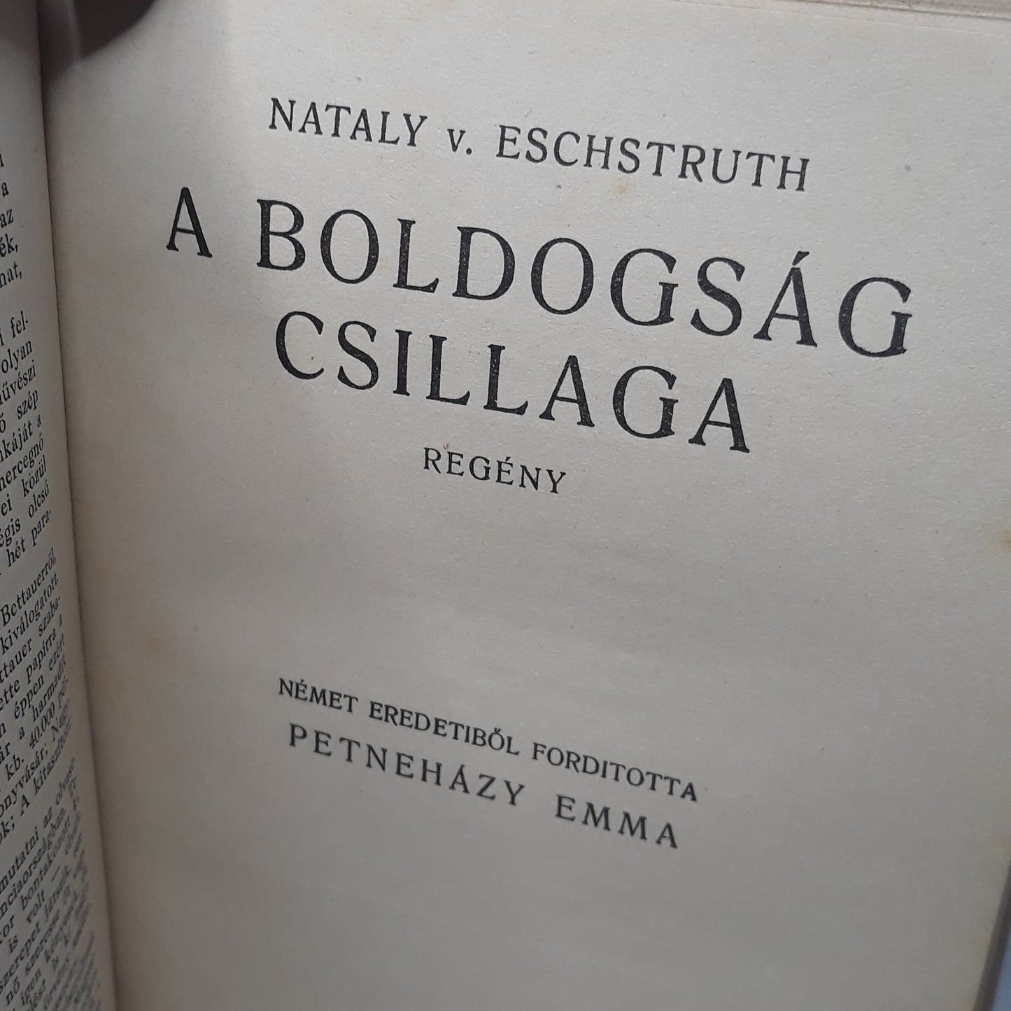 Árvácska, A boldogság csillaga