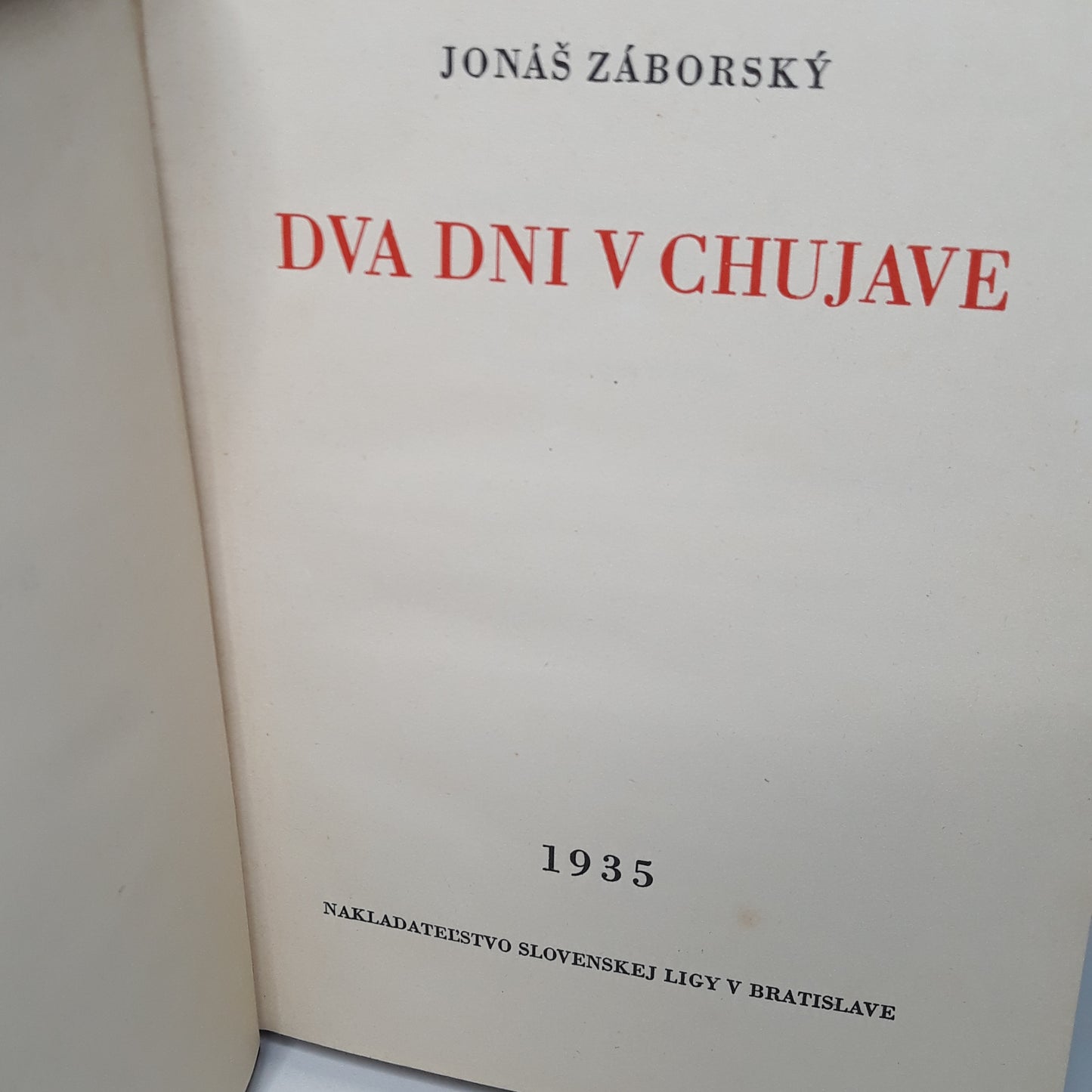 Dva dni v Chujave