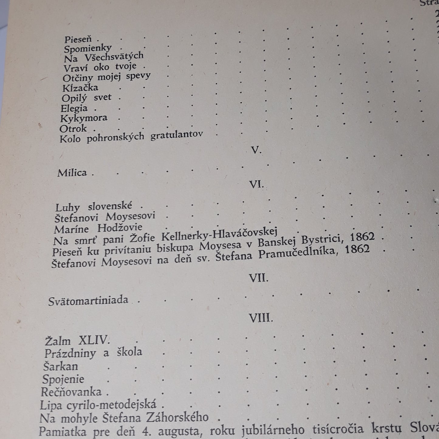 Sobrané básne Andreja Sládkoviča