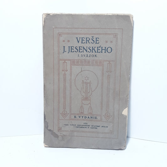 Verše J. Jesenského