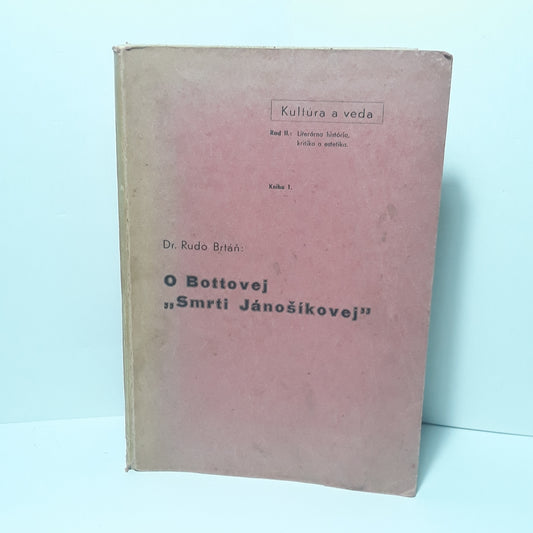 O Bottovej "Smrti Jánošíkovej"