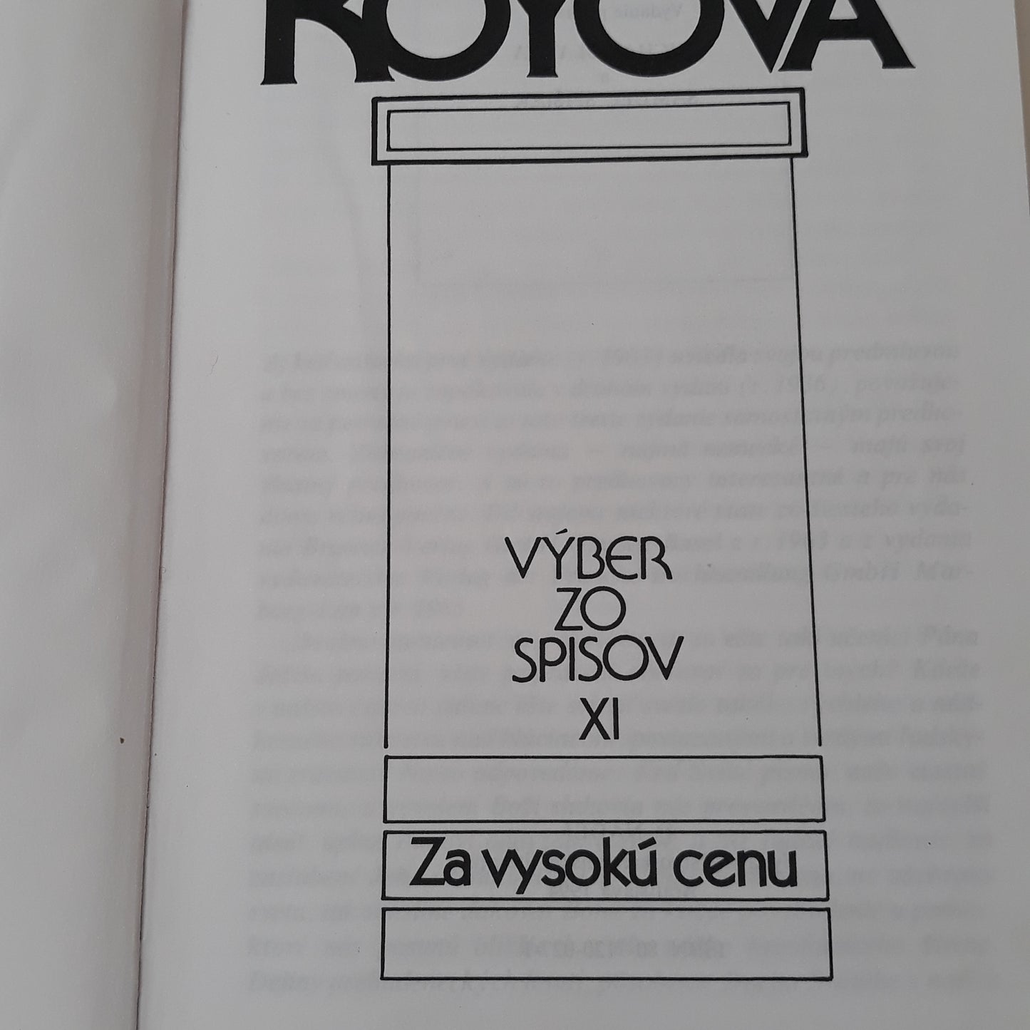 Výber zo spisov XI