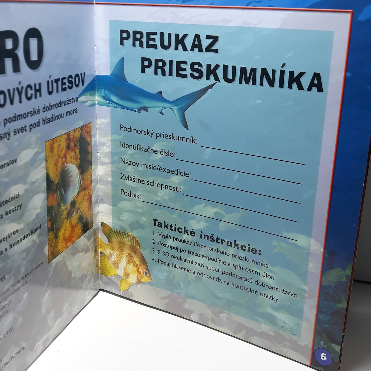 Čaro koralových útesov