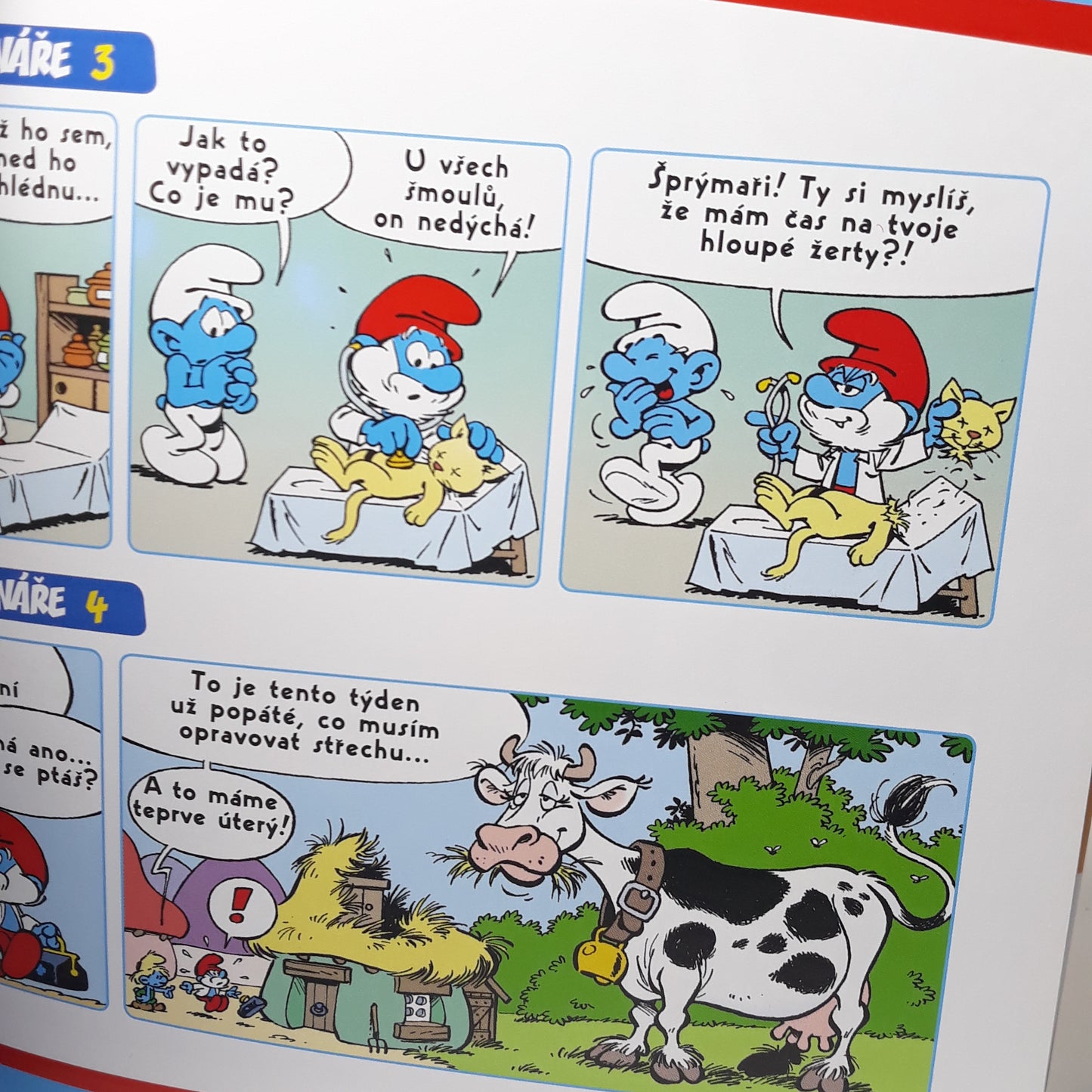 Šmoulové Taťka Šmoula veterinář