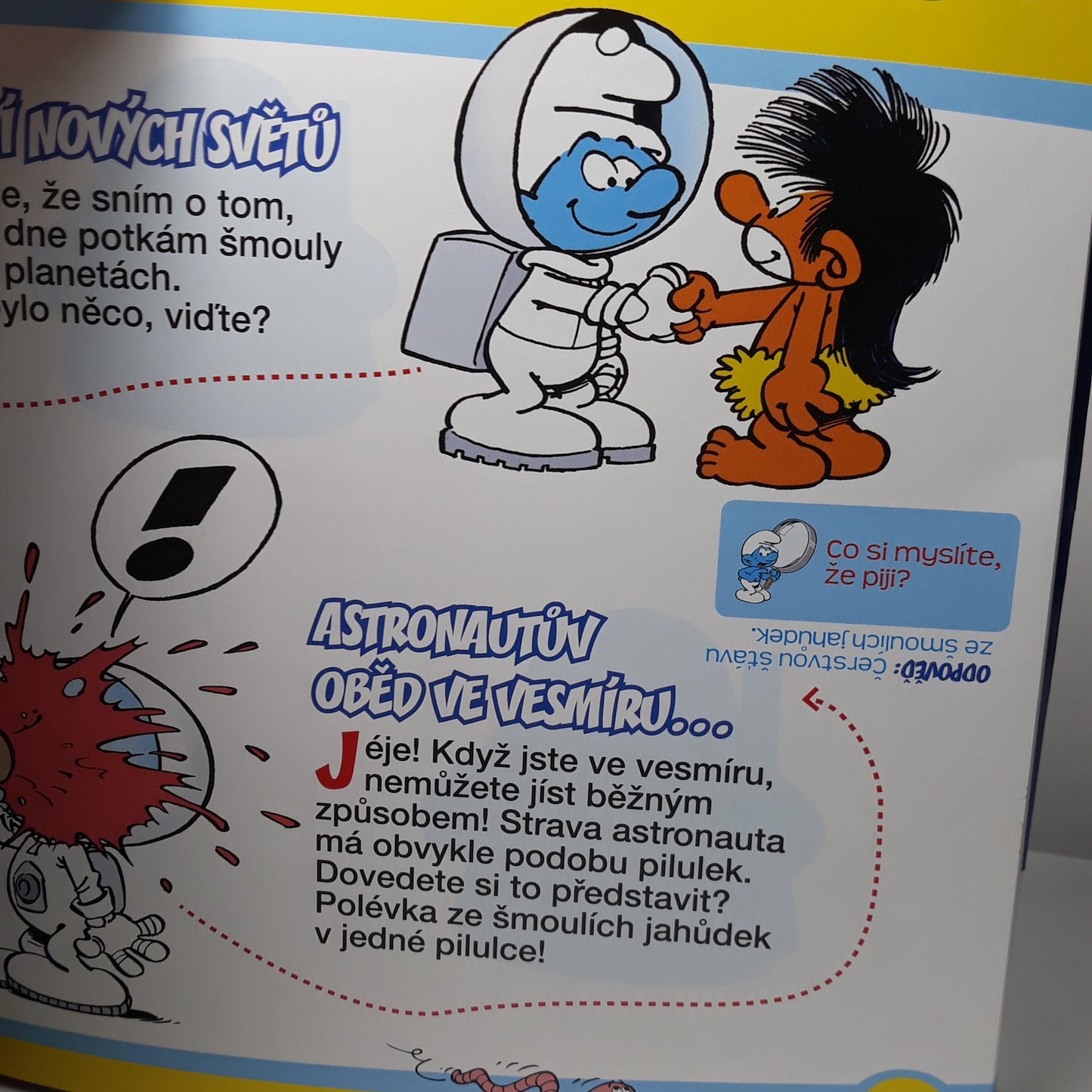 Šmoulové Astronaut