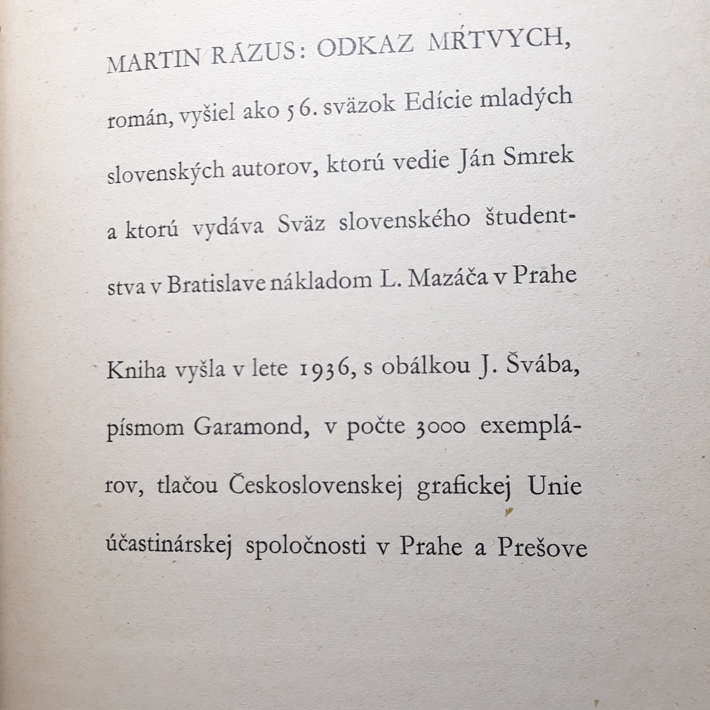 Odkaz mŕtvych
