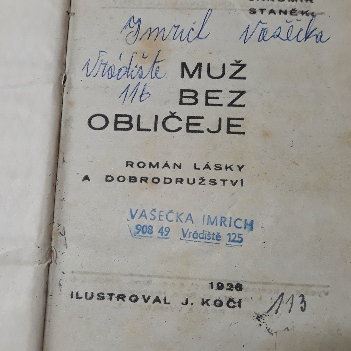 Muž bez obličeje
