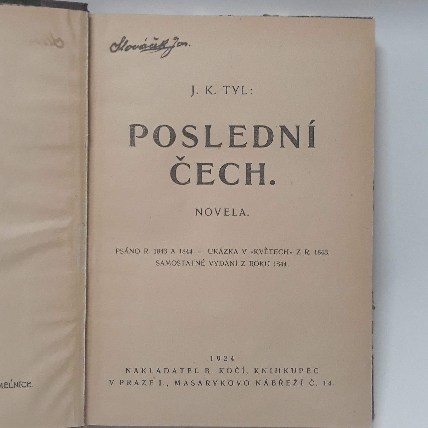 Poslední Čech