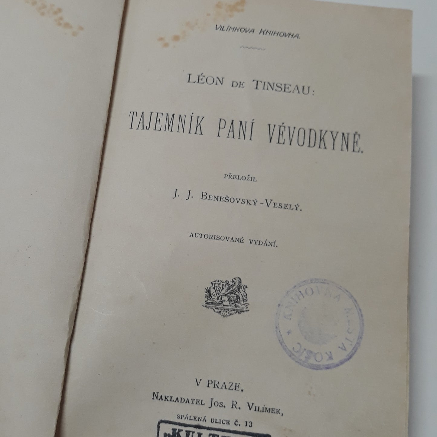 Tajemník paní vévodkyně