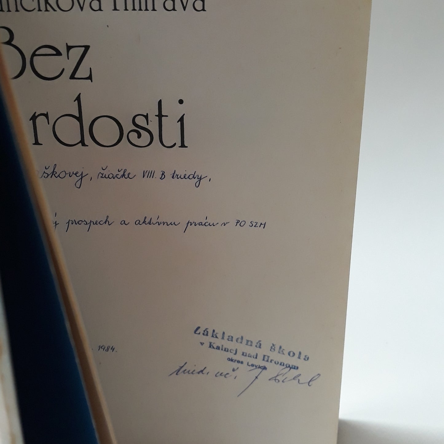 Bez hrdosti