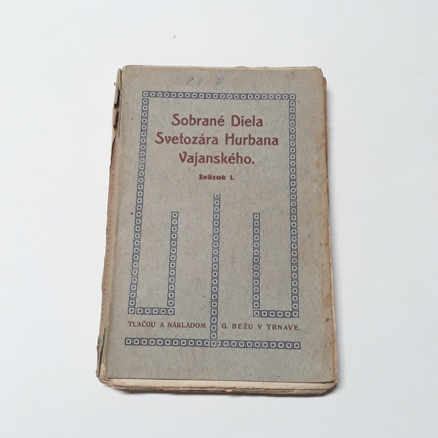 Sobrané diela S. H. Vajanského , zv.1