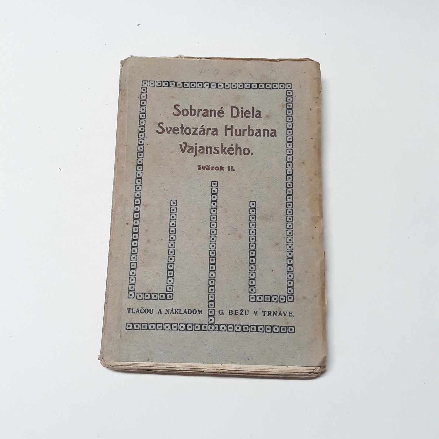 Sobrané diela S. H. Vajanského, zv. 2