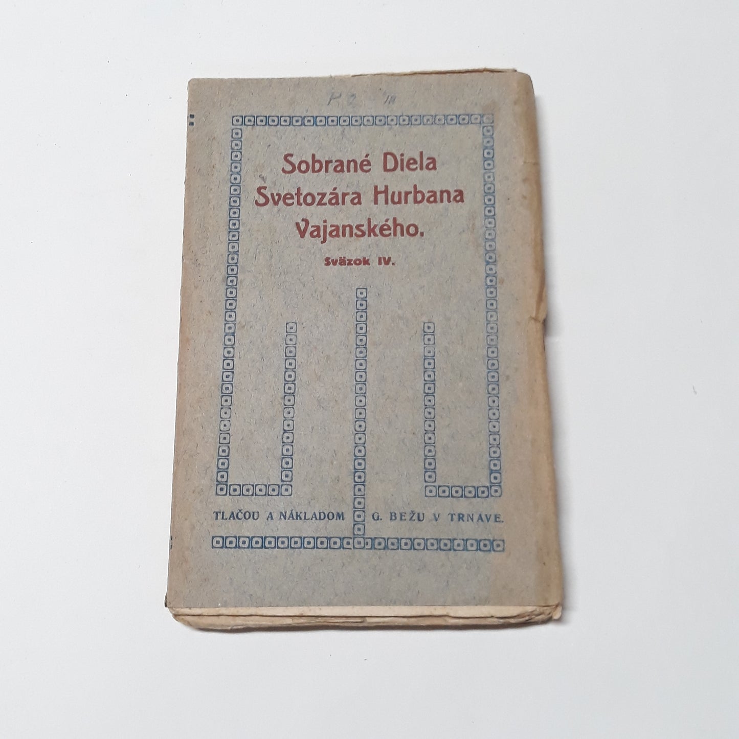 Sobrané diela S. H. Vajanského, zv. 4