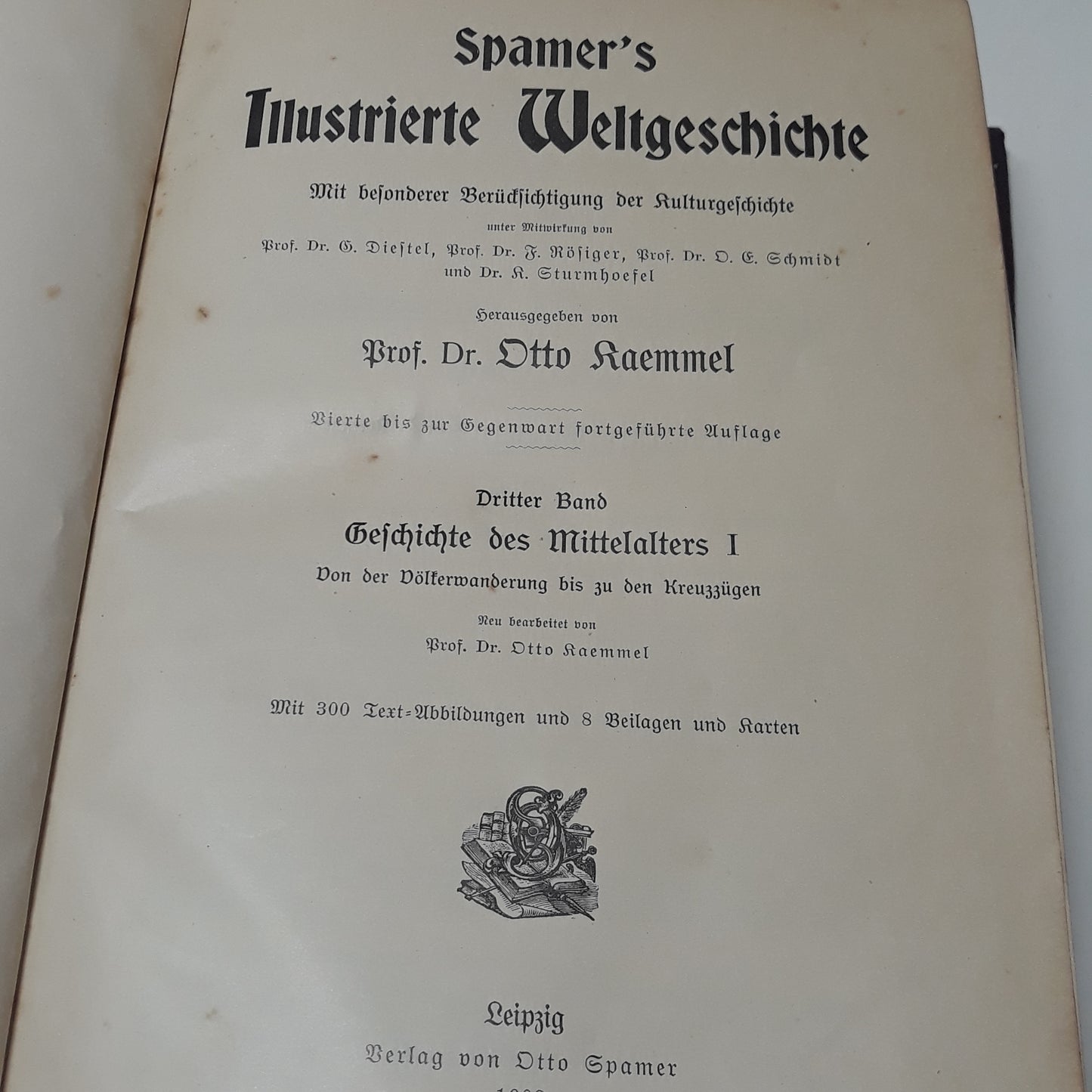 Spamers illustrierte Weltgeschichte - Ilustrovaná svetová história - tretí zväzok - dejiny stredoveku