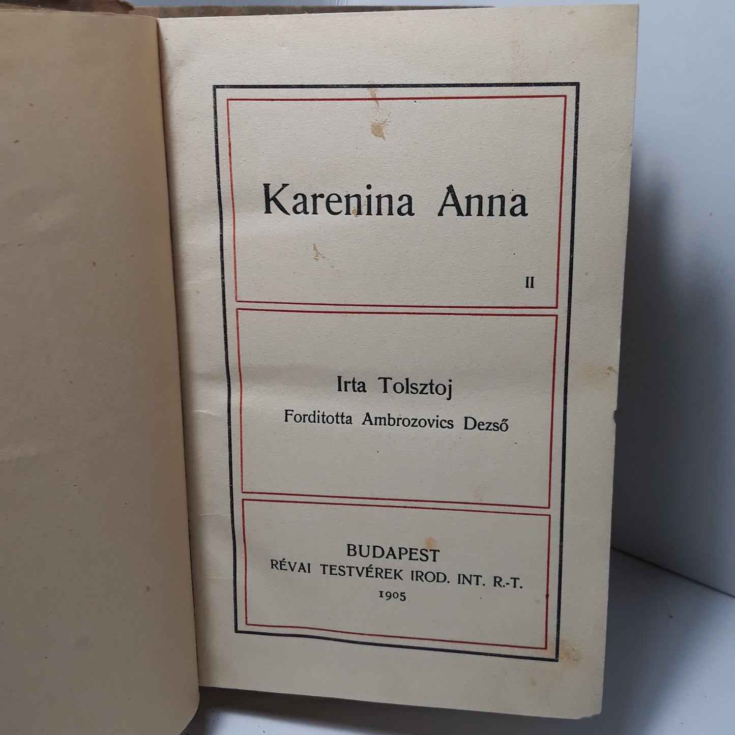 Karenina Anna II