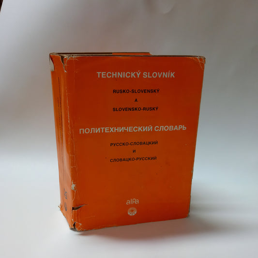 Technický slovník rusko-slovenský a slovensko-ruský