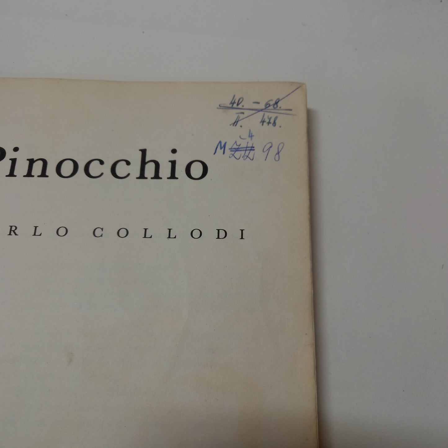 Pinocchio