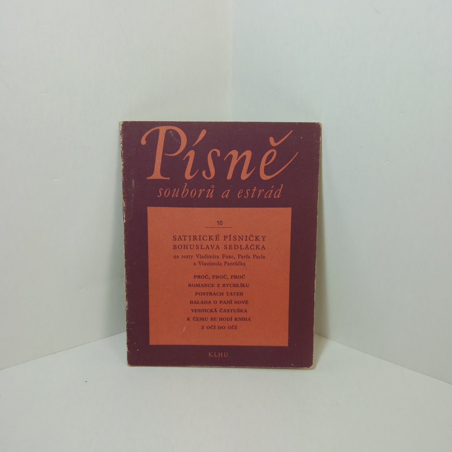 Písně souborů a estrád 10