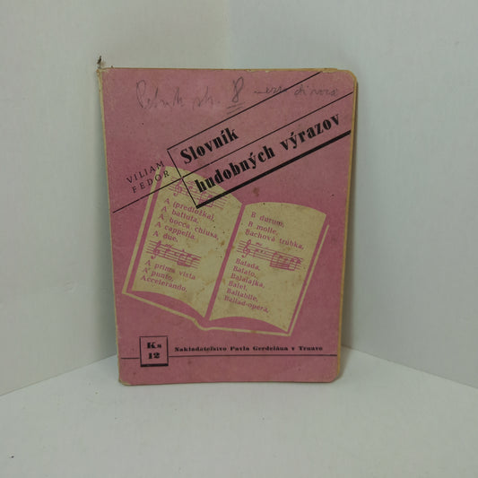 Slovník hudobných výrazov