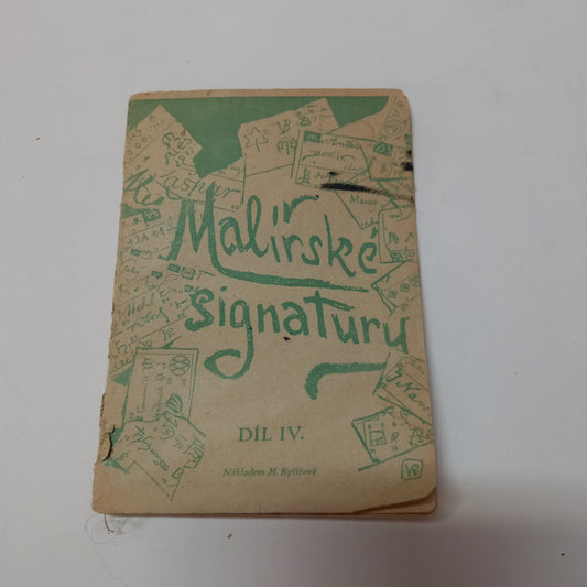 Malířské signatury IV.