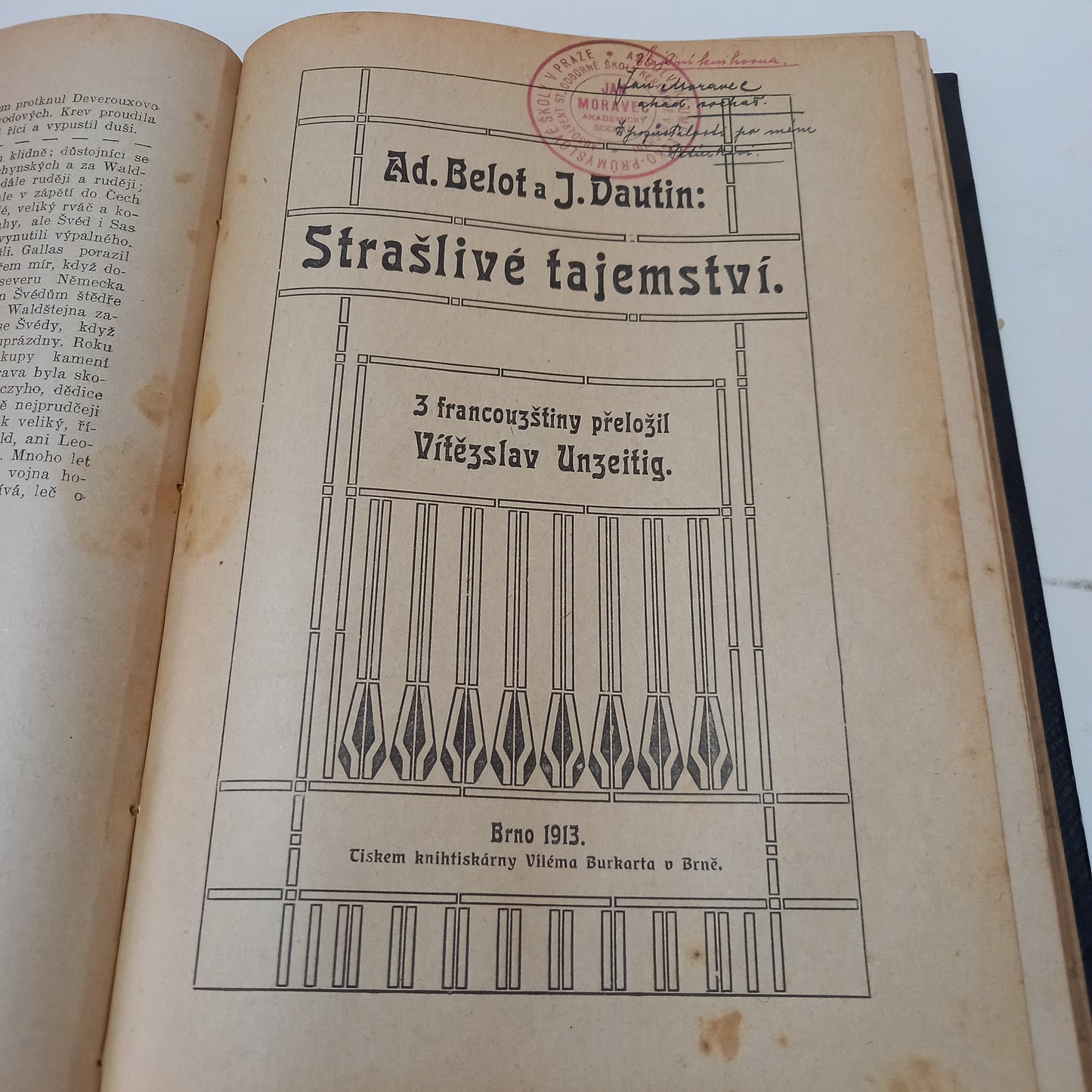 Waldštejnův tábor - Strašlivé tajemství - Vasilij Ivanovič - Vznešený vrátný - Zapomenutý